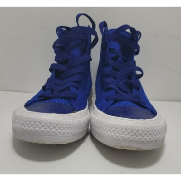 Converse Chuck Taylor All Star Flyknit High Top True Indigo Women's Size 5 - Picture 4 of 9
